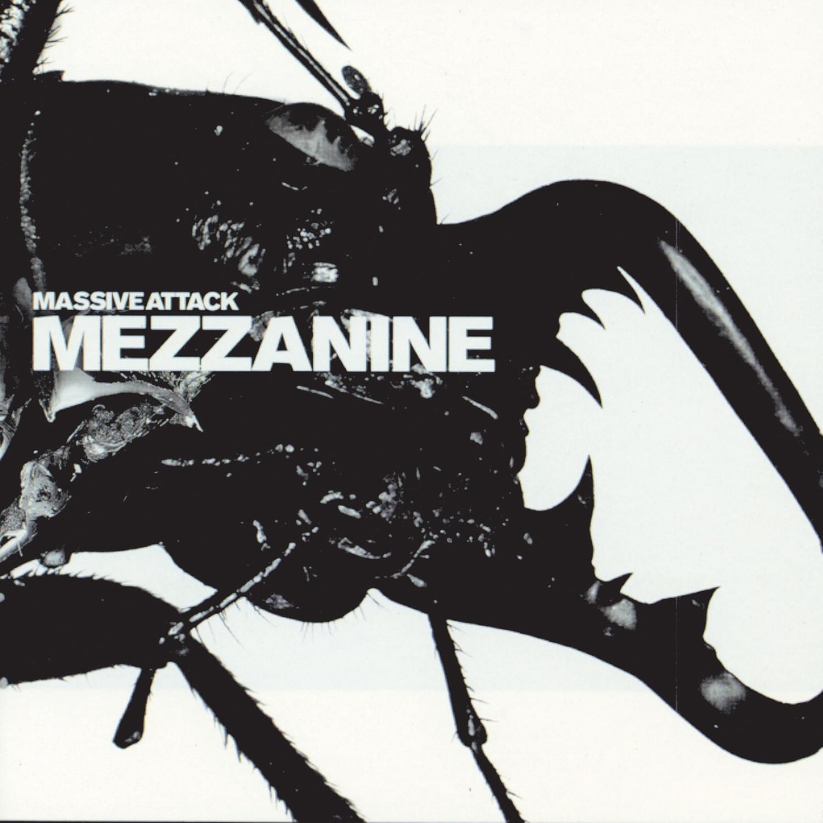 album cover for massive attack - mezzanine